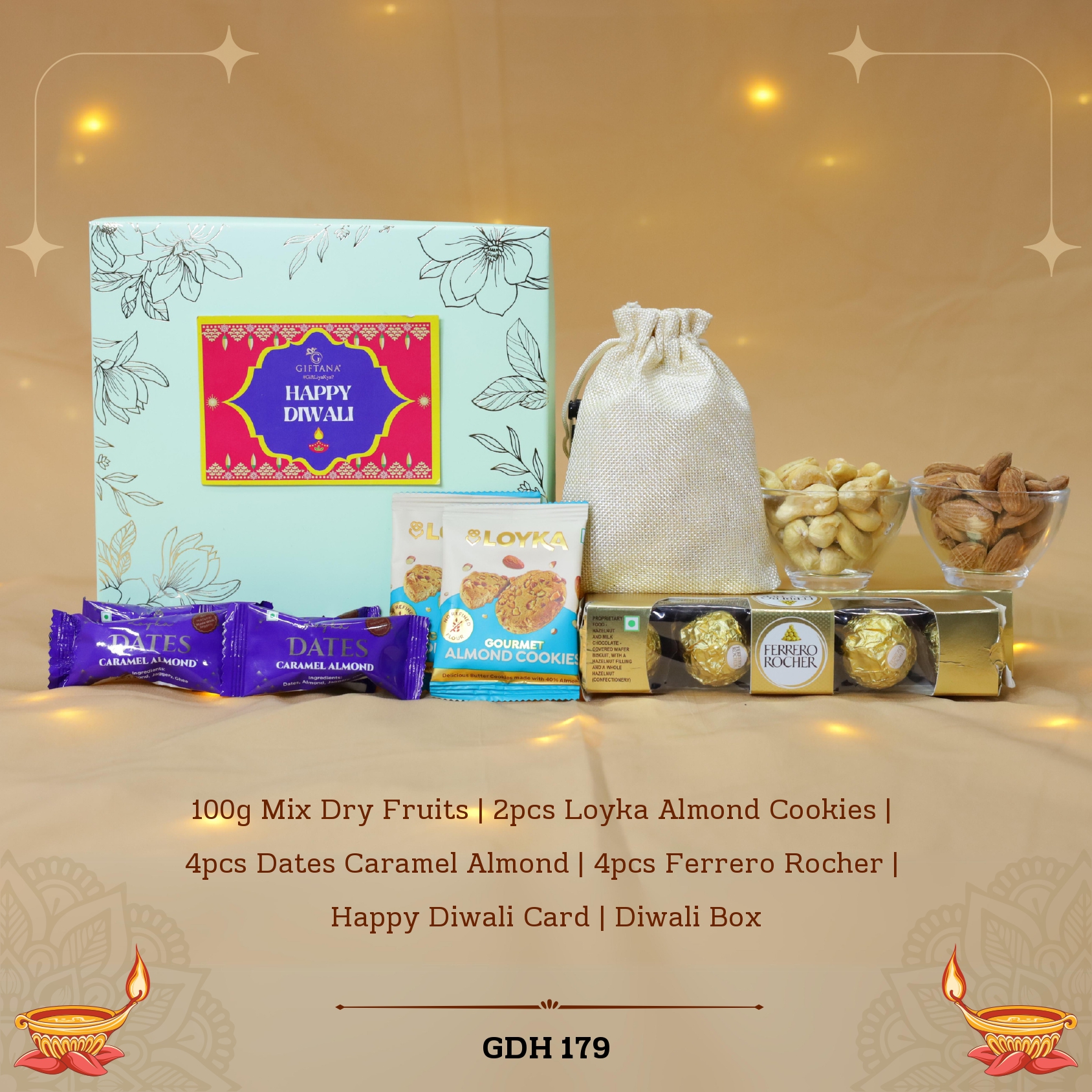 Exquisite Diwali Gift Box - GDH 179